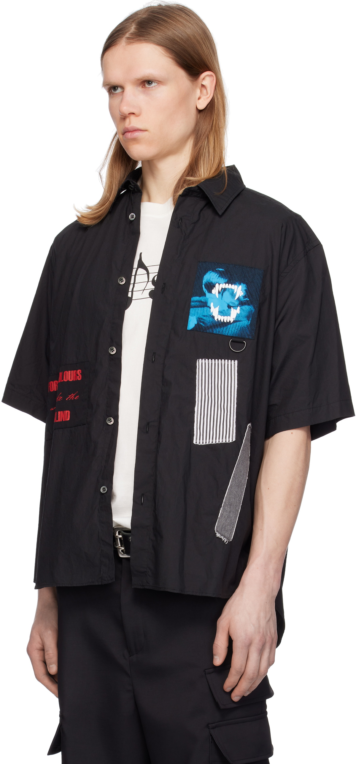UNDERCOVER Black UP1E4407-1 Shirt Undercover