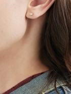 MARIA TASH - Baguette 18-Karat Gold Diamond Single Earring