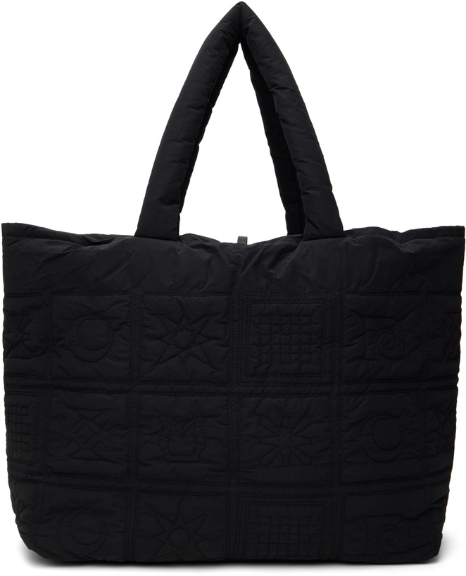 Photo: Nanushka Black Symbol Tote