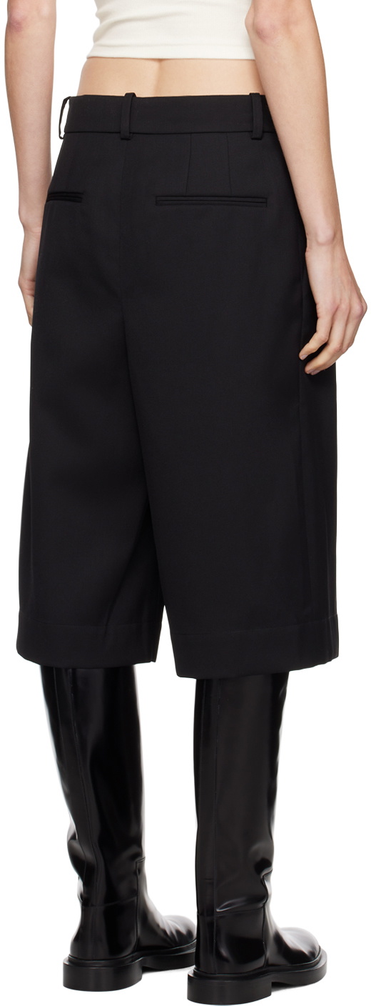 WARDROBE.NYC Black Low Rise Shorts