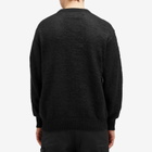 Wacko Maria Men's Logo Mohair Sweater in Black