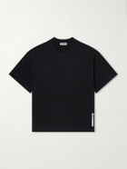 Jil Sander - Logo-Print Cotton-Jersey T-Shirt - Black