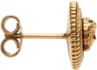 Versace Gold Tribute Stud Earrings