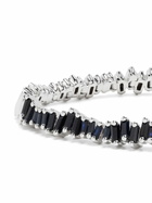 Suzanne Kalan 18K White Gold ID Sapphire Bracelet