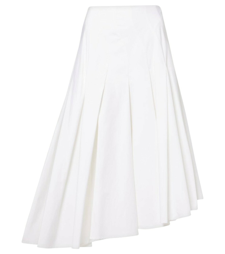 Photo: Fforme Rio asymmetric cotton midi skirt