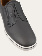 Ferragamo Mens Derby slip-on in Grey