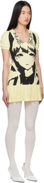 Ashley Williams Yellow Amelia Minidress