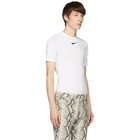 1017 Alyx 9SM White Nike Edition Logo Sponge T-Shirt