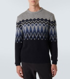 Bogner Ron Fair Isle cashmere sweater