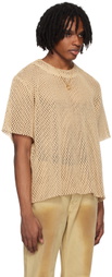 Séfr Beige Franco T-Shirt
