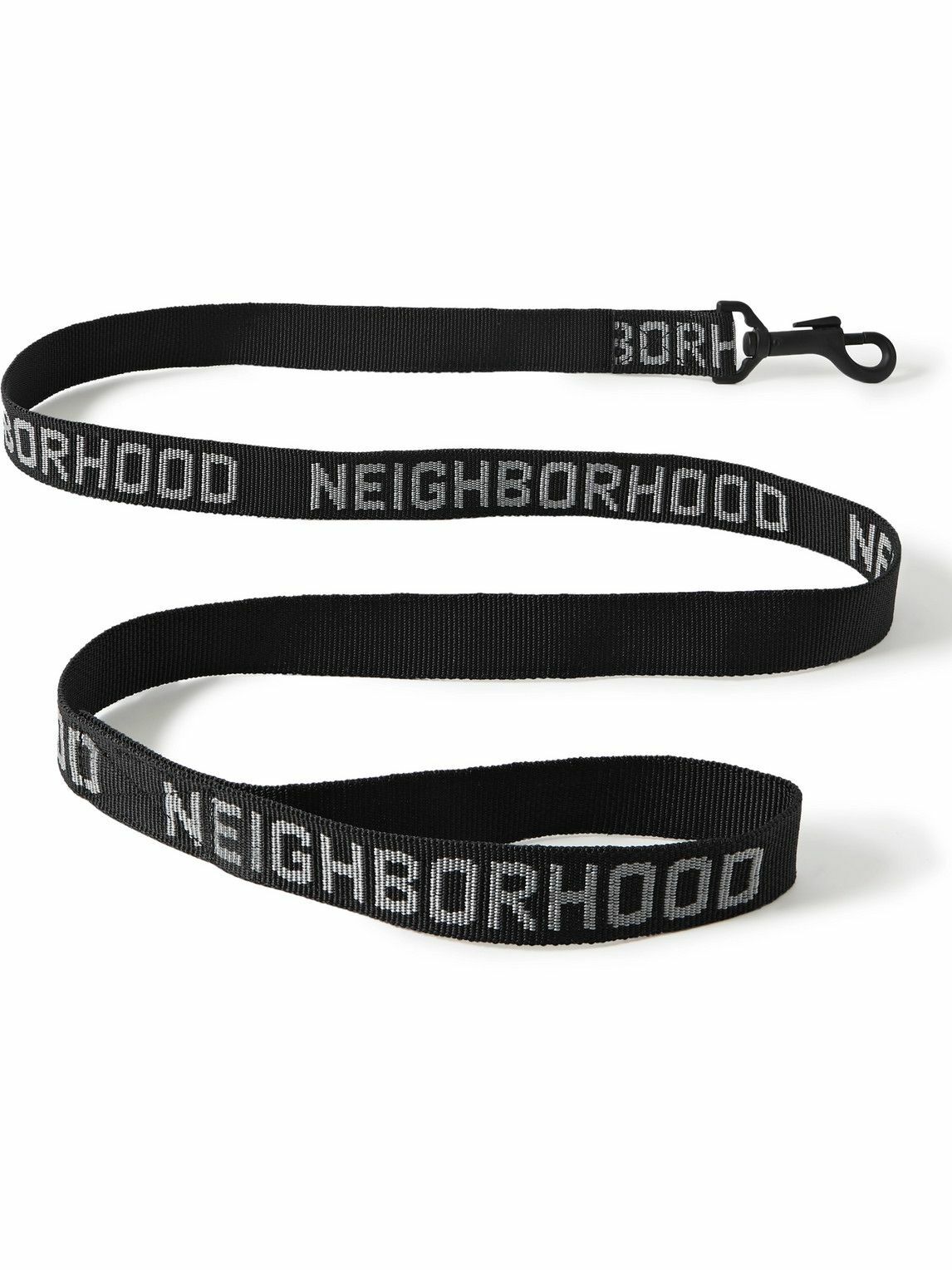 Neighborhood - Logo-Jacquard Webbing Dog Leash Neighborhood