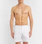 Orlebar Brown - Bulldog Mid-Length Swim Shorts - White