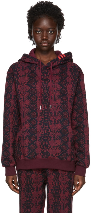 Photo: adidas x IVY PARK Burgundy Cotton Hoodie