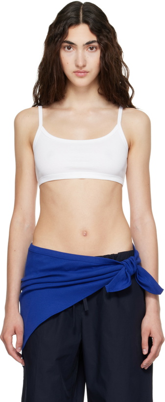 Photo: FLORE FLORE White Bibi Bralette