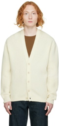 Lemaire Off-White Dropped Shoulder Cardigan