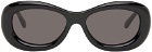Courrèges Black Rave Sunglasses