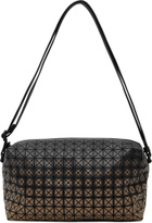 BAO BAO ISSEY MIYAKE Black & Brown Saddle Bag