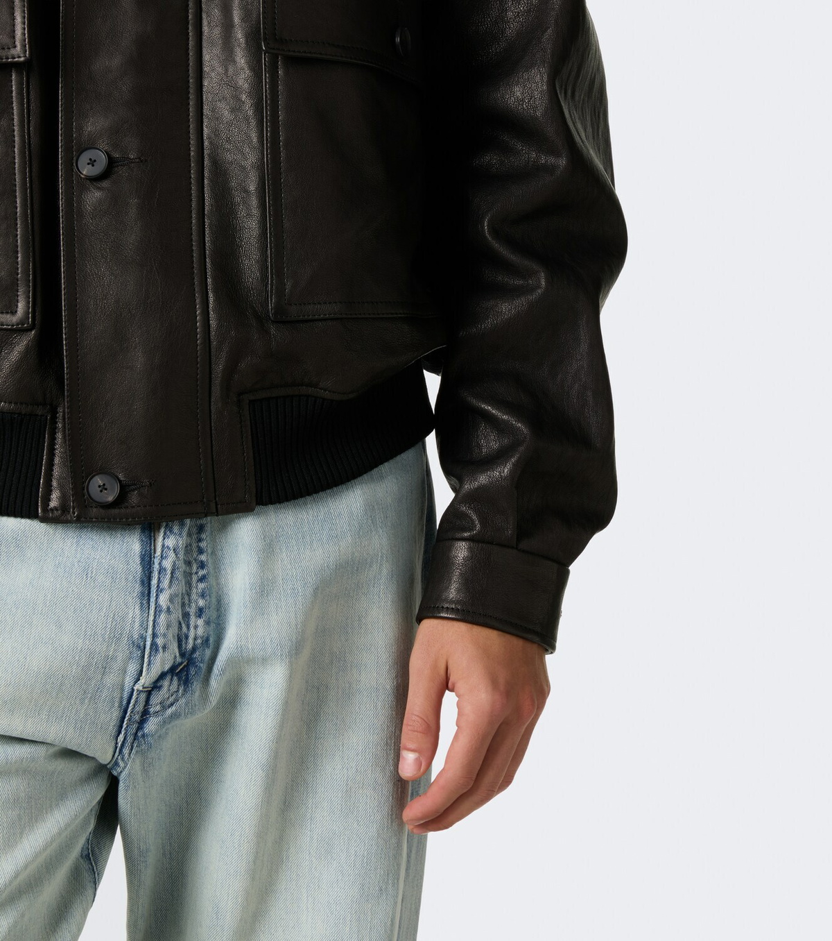 Auralee Leather jacket
