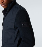 Stone Island Compass cotton bomber jacket