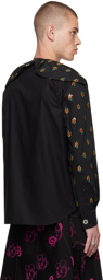 Chopova Lowena SSENSE Exclusive Black Corinthian Shirt
