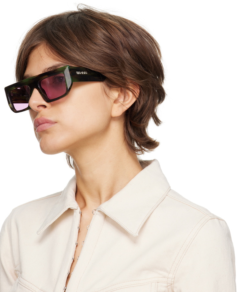 Thames MMXX. Green TV Sunglasses