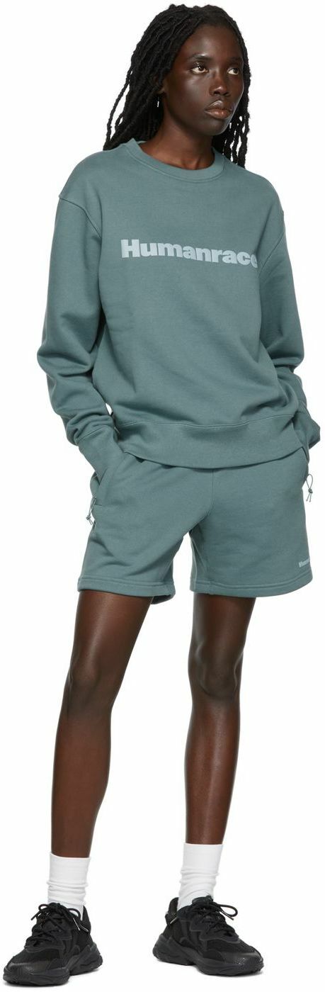 adidas x Humanrace by Pharrell Williams Green Humanrace Basics Sweatshirt