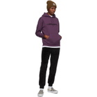 Carhartt Work In Progress Purple Logo Hoodie