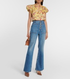 Ulla Johnson The Lou high-rise flared jeans