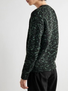 Auralee - Space-Dyed Wool Sweater - Green