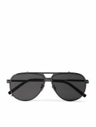 Dior Eyewear - DiorBlackSuit A3U Aviator-Style Metal Sunglasses