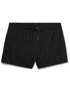 DOLCE & GABBANA - Short-Length Swim Shorts - Black - 3