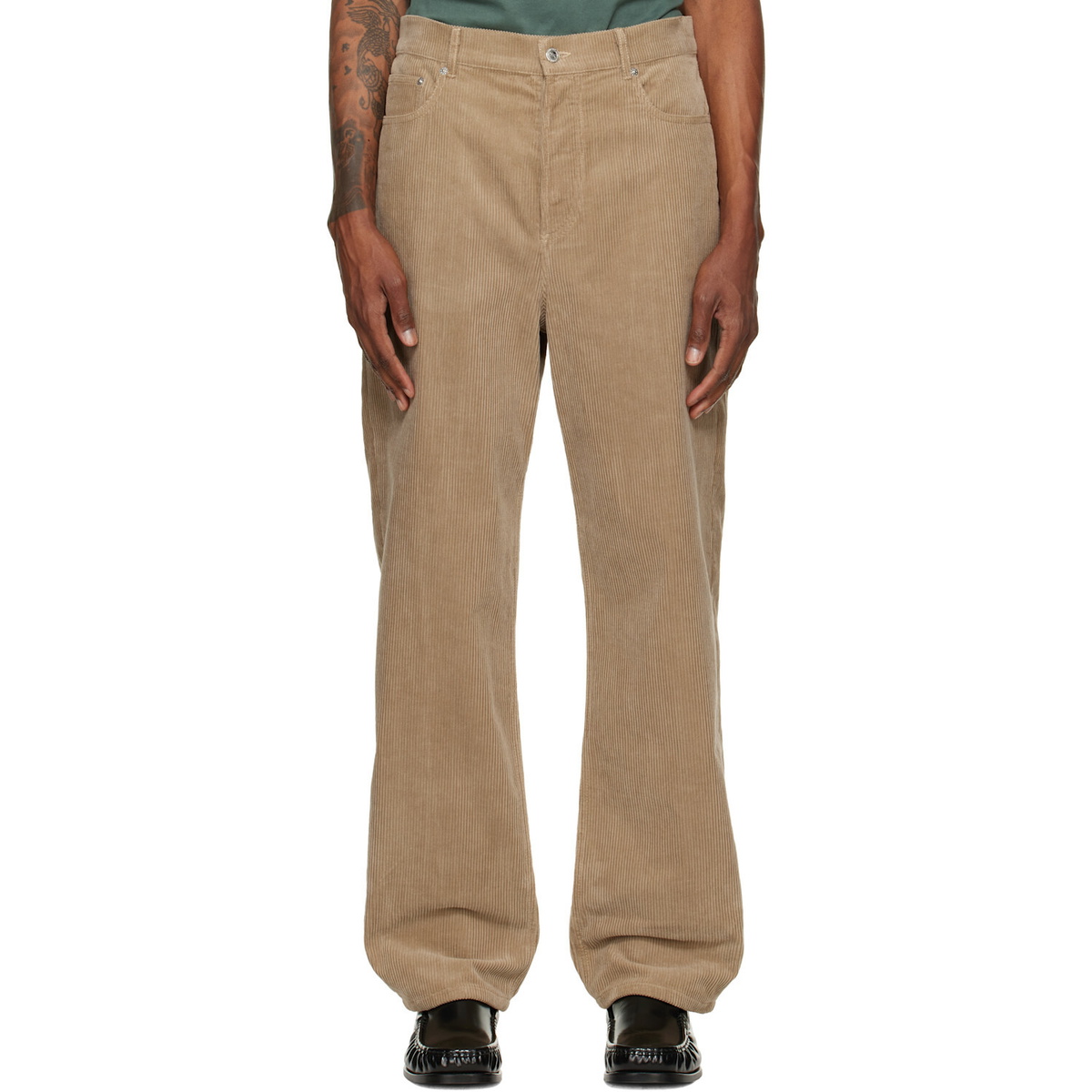 A.P.C. Beige Solal Trousers