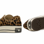 Converse Chuck Taylor 1970s Leopard Pony Hair Ox Sneaker in Black/Natural Ivory/Egret