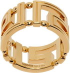 Versace Gold Greca Ring