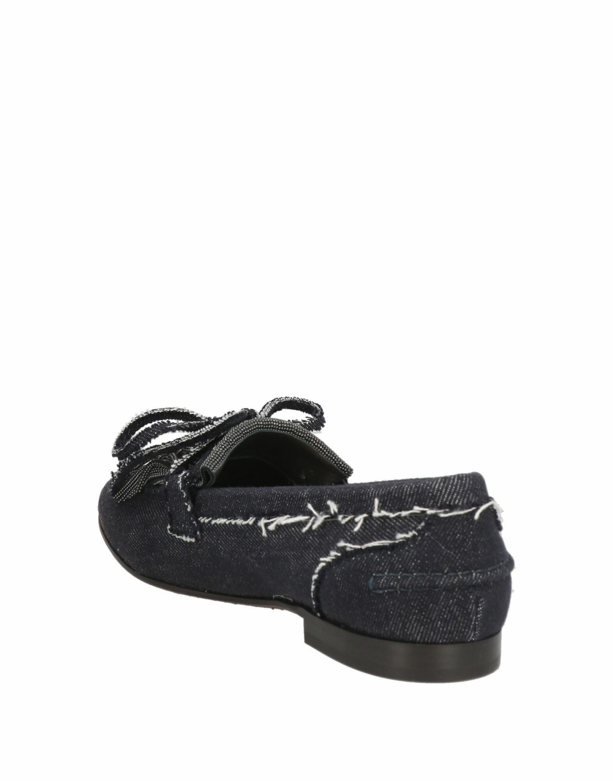 Brunello Cucinelli Womens Loafers in Navy