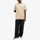 Y-3 Men's Relaxed Short Sleeve T-Shirt in Clay Brown