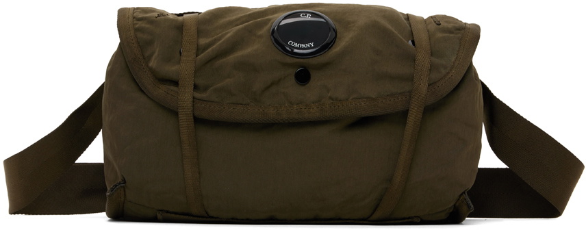 C.P. Company Khaki Nylon B Waistband Pouch C.P. Company