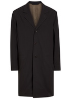 Lemaire Wool Coat Black