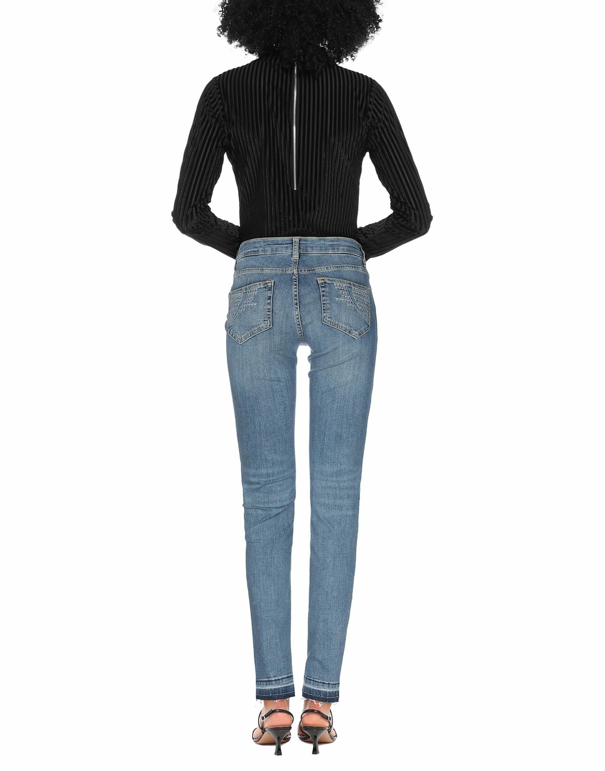 Maje Womens Jeans in Blue