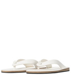 Jil Sander - Leather thong sandals