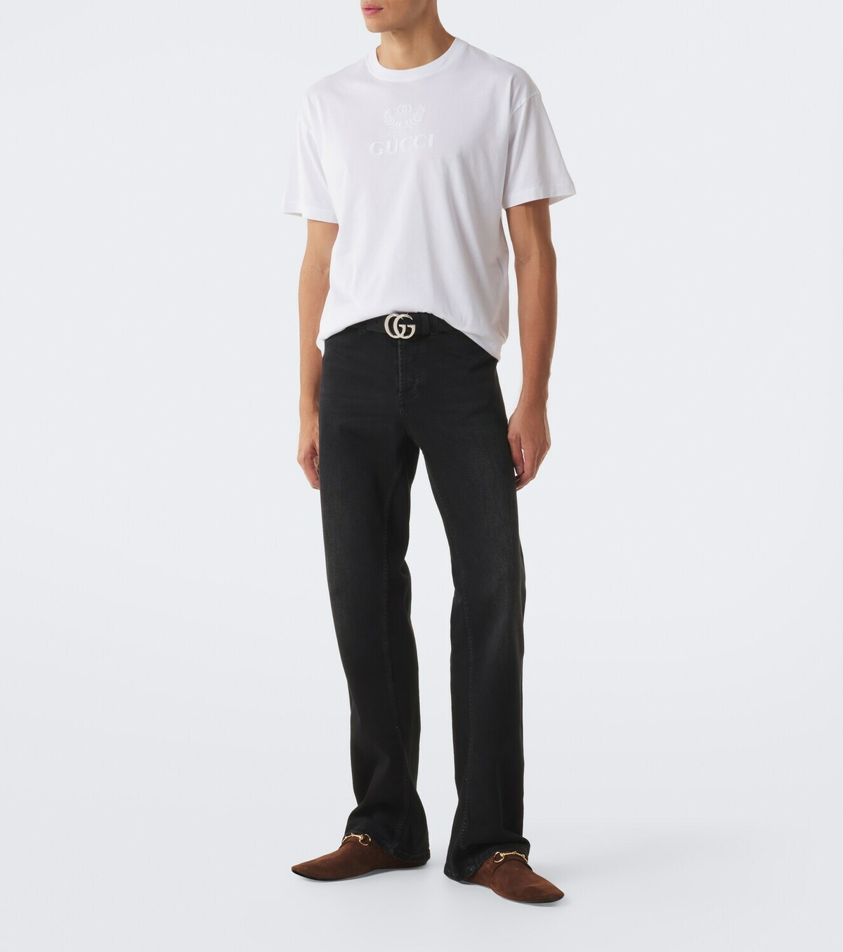 Gucci Logo cotton jersey T-shirt