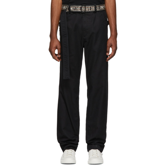 Diesel Black P-Toshi Trousers Diesel