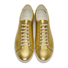 Saint Laurent Gold Andy Sneakers