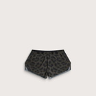 SOAR Women's Marathon Shorts in Dark Leopard