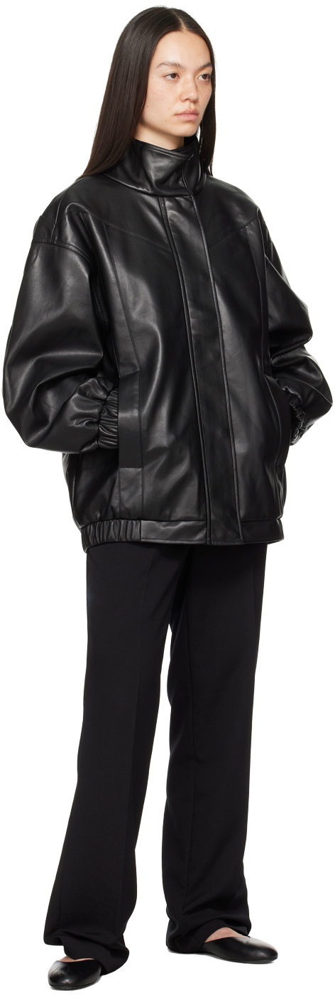 The Garment Black Mumbai Leather Jacket