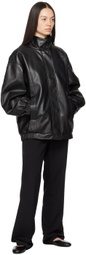 The Garment Black Mumbai Leather Jacket