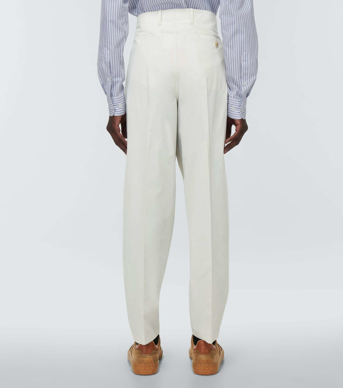 Tod's - Straight cotton-blend pants