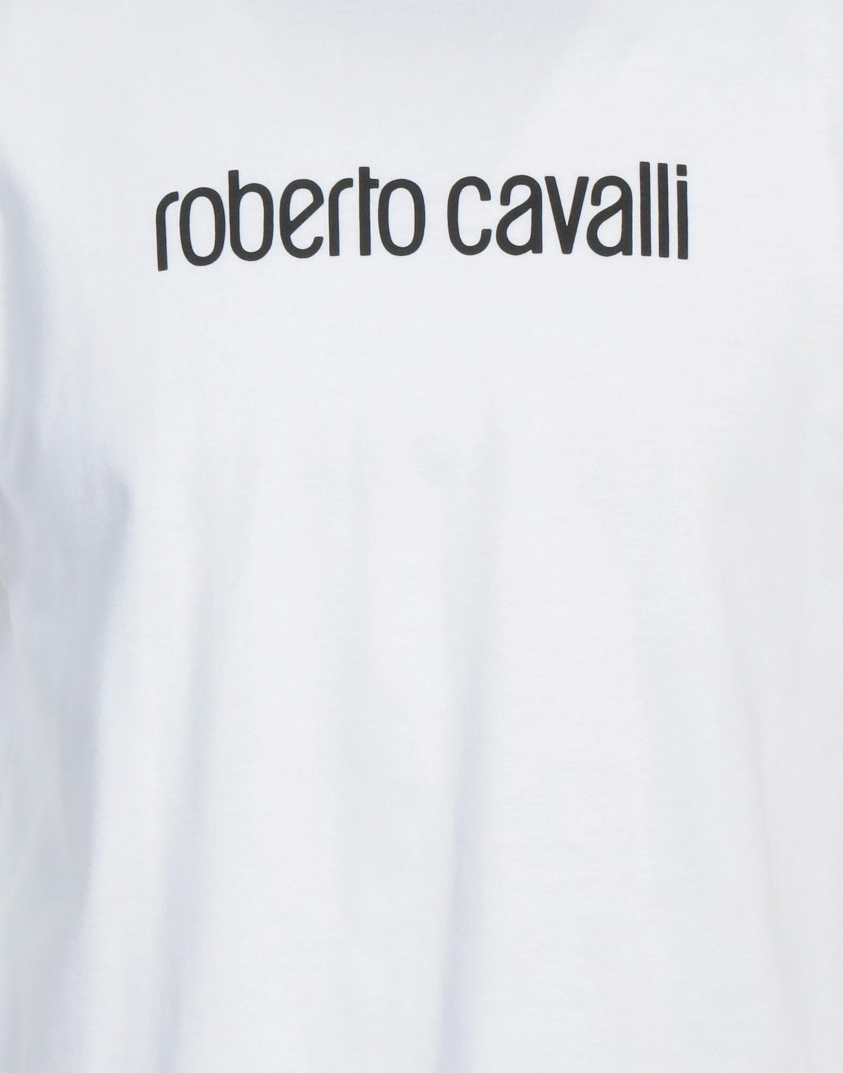 Roberto Cavalli Mens T-shirt in White