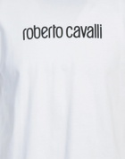 Roberto Cavalli Mens T-shirt in White