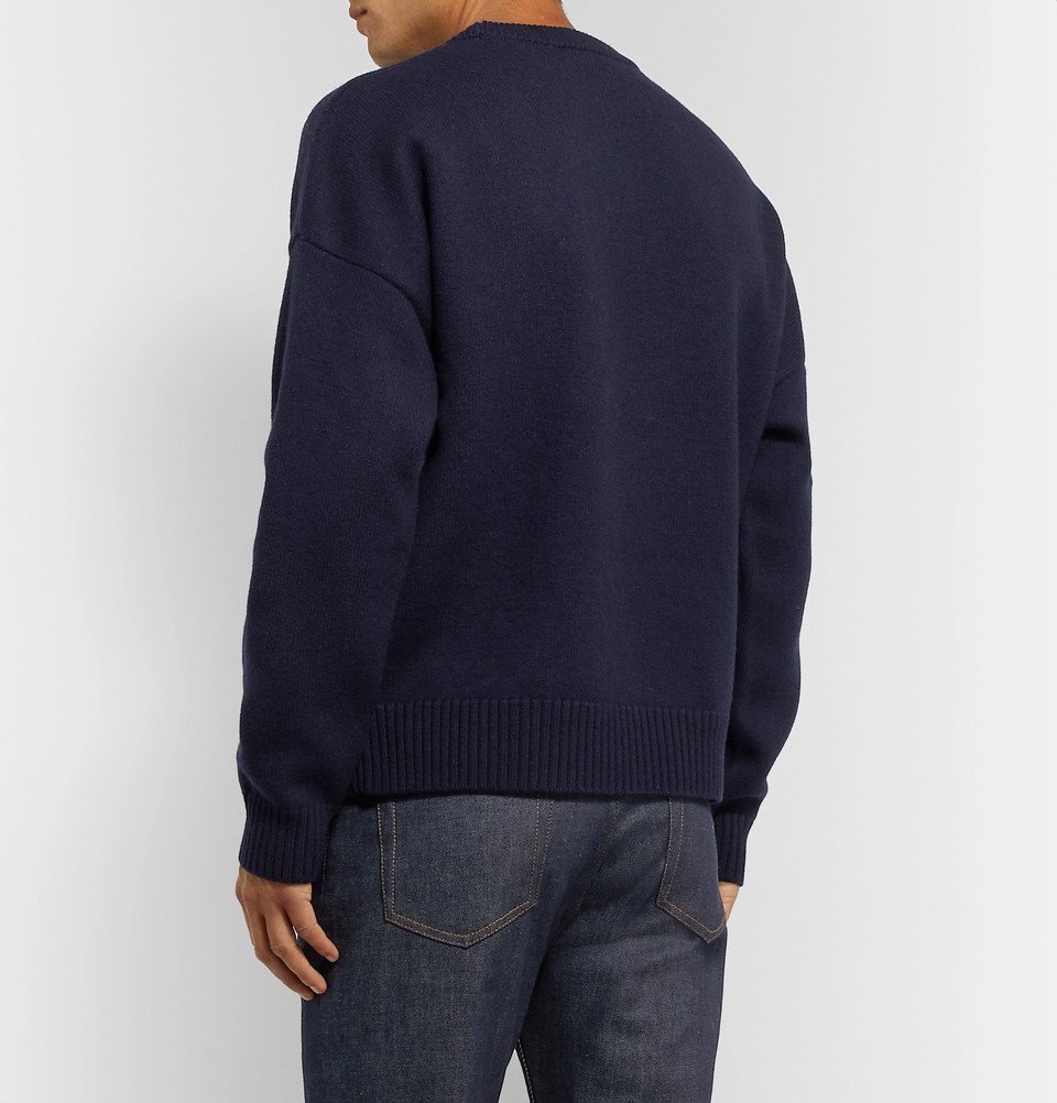 Sweater Maxi Logo - Blue – MWORKS Mansour Martin